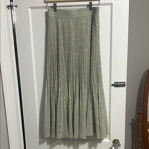 Wilfred Sage Green Floral Skirt